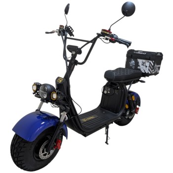 Электроскутер Citycoco GT X7 PRO Синий (2000W)