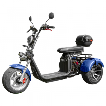 Электроскутер Ikingi X12 PRO Trike синий