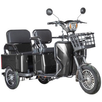 Электротрицикл Rutrike Gelbert Tuban 48V/60V 600Вт Чёрный