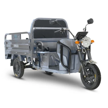 Грузовой электротрицикл Rutrike Вектор 1500 60V1200W Серый