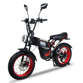 Электровелосипед Minako Apex Красный